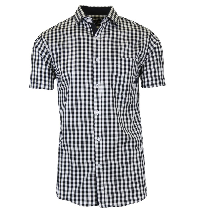 Mens dress shirts short sleeve slim fit