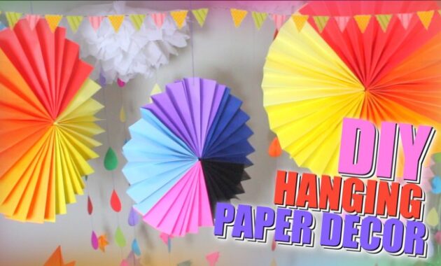 How to make paper decoration step by step