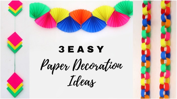 How to make paper decoration step by step