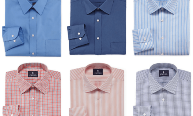 Stafford executive men's dress shirts