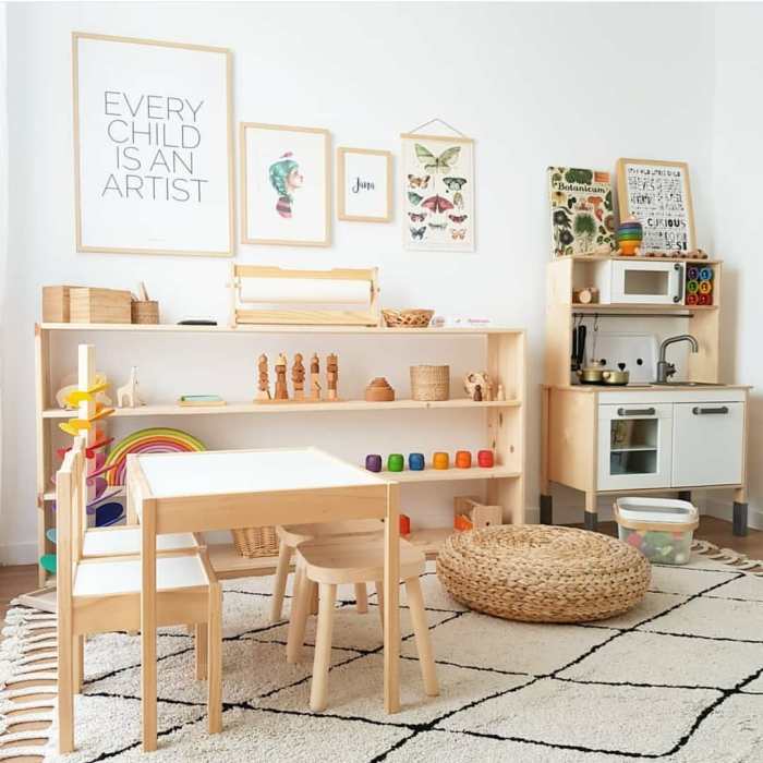 How to decorate room for infant montessori