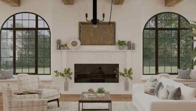 What is modern farmhouse decorating style