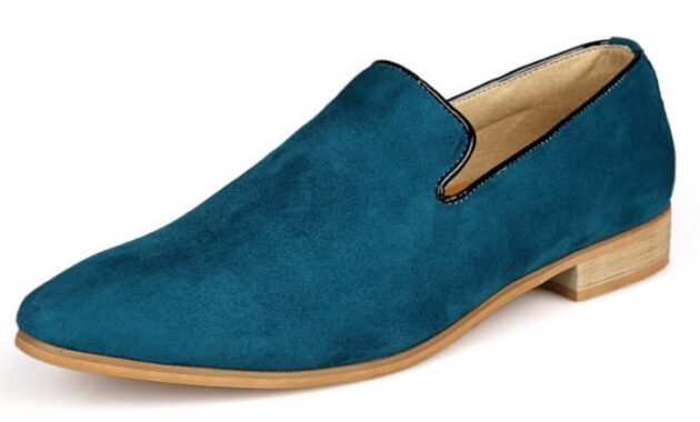 Teal dress shoes mens